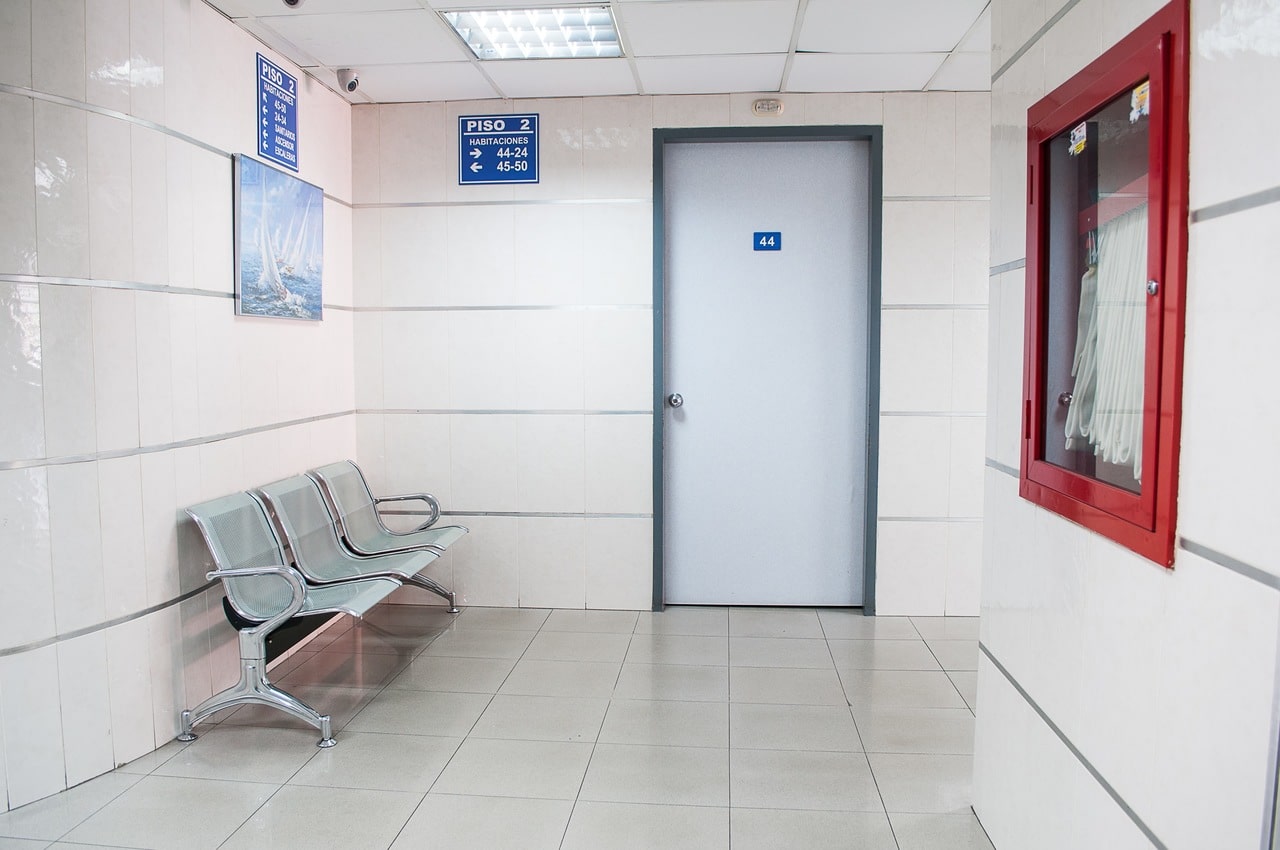 Exame periódico sala de espera
